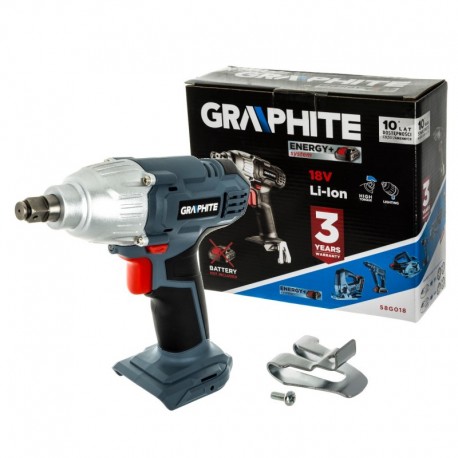 Akumulátorový rázový utahovák Graphite Energy+ 18v Li-Ion bez akumulátoru