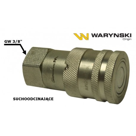 Rýchlospojka, nástrčná 3/8" Gw