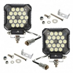 Pracovné svetlo 18 Led konektor Dt 26w 2800lm 2ks sada