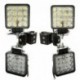 Sada pracovního světla 64 LED 192w 3400lm 12v 24v pravá levá boční konzola New Holland Atlas Jcb Merlo Manitou Case Kompletní