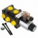 Rozdeľovací ventil smerový elektromagnetický riadiaci Dvs6/50 3/8" 50l 24v Dc Waryński