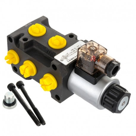 Rozdělovací ventil směrový elektromagnetický řídicí Dvs6/50 3/8" 50l 24v Dc Waryński