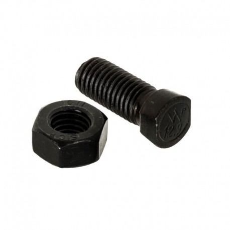 Pluhový šroub M12x34mm 12,9 s maticí Kverneland Kuhn Overum Gregoire-Besson Warynski