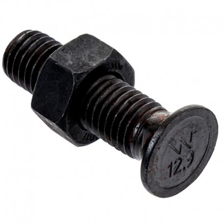 Pluhová skrutka dvojramenná M12x45mm Cl.12.9 Waryński