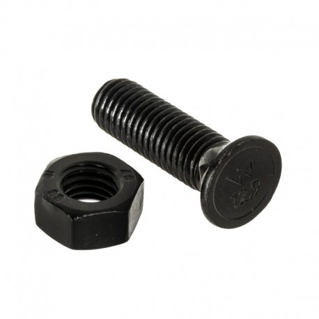 Pluhový šroub M12x40mm 12,9 s maticí oboustranný Warynski