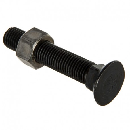 Pluhová skrutka s maticou M16x90mm Cl. 10.9 Din 608 Waryński