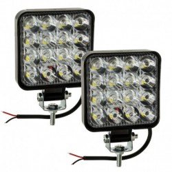 Halogénové pracovné svetlo 16 LED 12 24v Mini 2 ks.