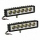 Halogénové pracovné svetlo LED 18w 6x3w 12v 24v panelové pracovné svetlo