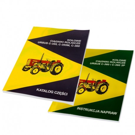Katalog dílů + návod na opravu Ursus C-360 360