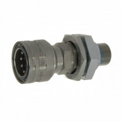 Hydraulická rýchlospojka Dlhá spojka s eliminátorom tlaku M22x1,5 Euro vonkajší závit 504900