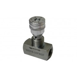 Škrtiaci ventil 3/8" Bsp Wrfb 90 Warynski