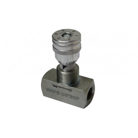 Škrtiaci ventil 3/8" Bsp Wrfb 90 Warynski