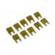 Plochá pojistka 20a mini 10ks. 10,9x3,6x16,3mm