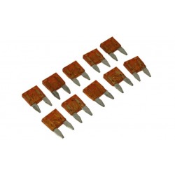 Plochá poistka 5a mini 10ks. 10,9x3,6x16,3mm