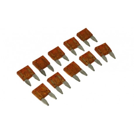 Plochá pojistka 5a mini 10ks. 10,9x3,6x16,3mm