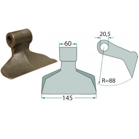Gestin terral humusovacia kombajna 45165116d