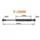 Tlumič dveří massey ferguson 3060 granite 3385316m91