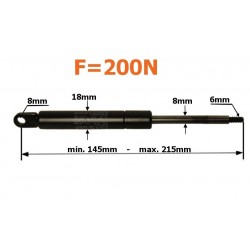 Plynové tlmiče strešného okna mf stabilus 3301920m92 3303021m92 1897726m91