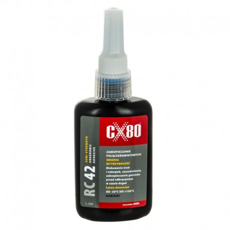 Cx-80 anaerobní lepidlo rc42 50ml na závity střední modrá