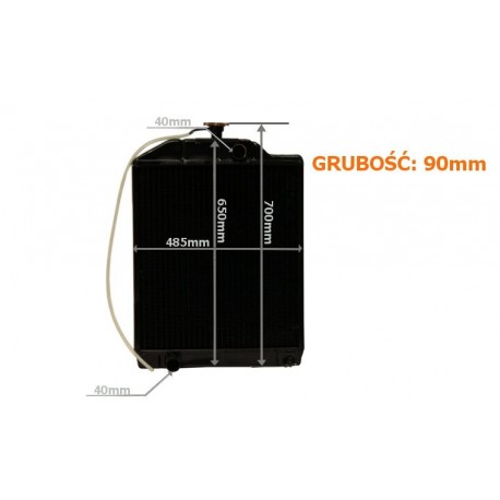 Vodní chladič ursus 5714 5524 7022979m1