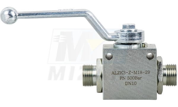 Trojcestný kulový ventil M18x1,5 3/2 hydraulický pro přívěs HL HW 6011