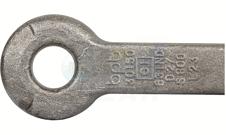Oko tažné tyče pro 5tunový přívěs, profil 50x50, průměr 40 mm, k přivaření