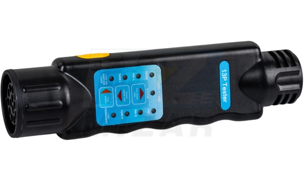 Tester zásuvek pro přívěsy Kamar s 13 piny 12V