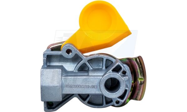 Pneumatický konektor M16x1,5 žlutý, tvrdý, bez ventilu - MAN, SCANIA (81512206038)