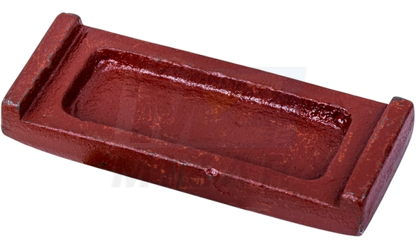 Kryt pro uchycení zubu jednotky | Litina 1410000110 | 102x40x32mm