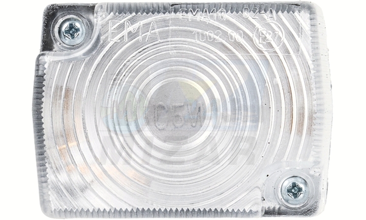 Přední obrysové světlo 40x54mm žárovka 12V 24V šroubovací bílá Horpol