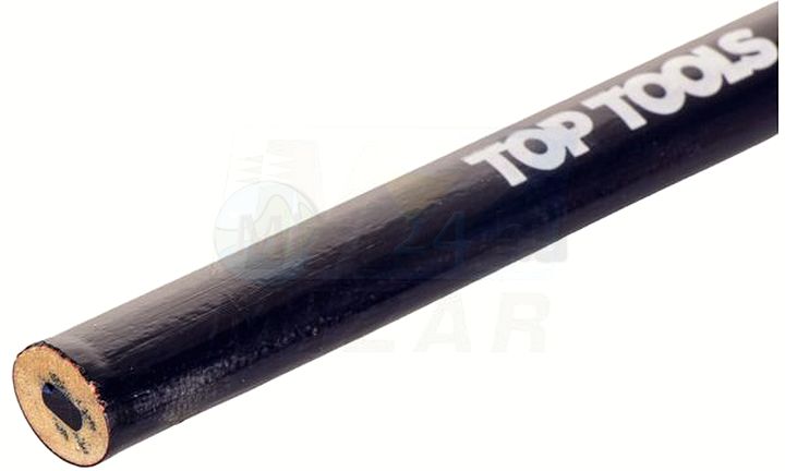 Truhlářská tužka tmavě modrá a červená Top Tools 18cm