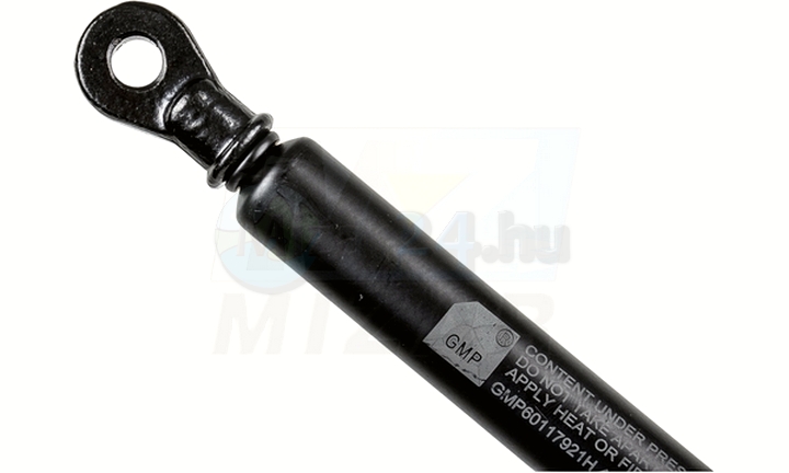 Plynový tlumič pro sklo dveří Zetor 420 mm 200N ekvivalent 60117921 velikost ok 8 mm