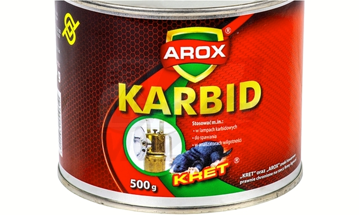 Karbid na krtky 500g Agrecol