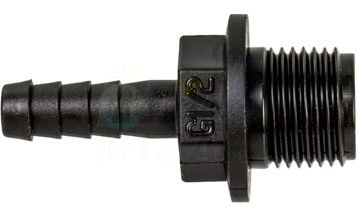 Přímé připojení hadice, vnější závit 1/2 pro 10mm hadici Arag