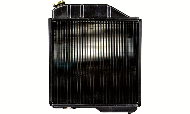 Rozměry radiátoru Zetor 53013917 - boční pohled
