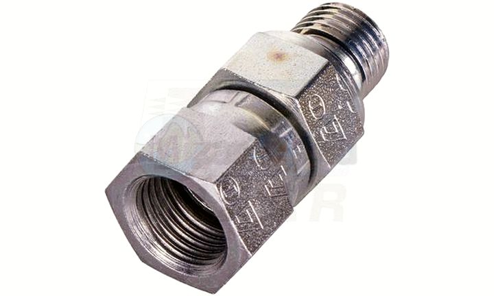 Přímé připojení 9/16 JIC x 1/4 BSP