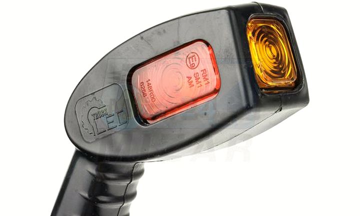 LED boční obrysové světlo 12V 24V pravé 178mm