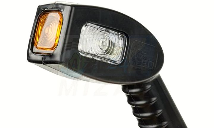 LED boční obrysové světlo 12V 24V pravé 178mm