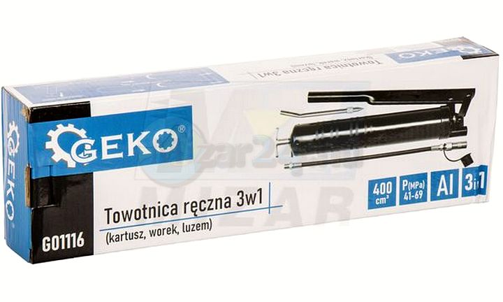 Spoľahlivá ručná mazacia pištoľ 400