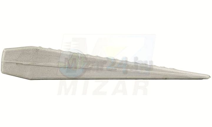 Hliníkový klín na kácení stromů 500g 210x43x34mm Granit Black Edition