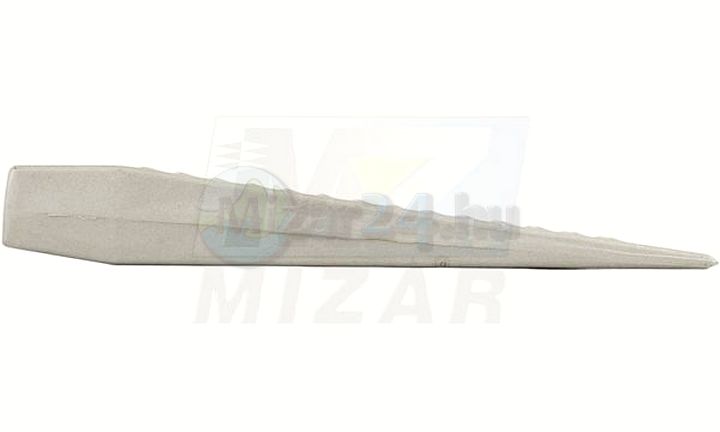 Hliníkový klín na kácení stromů 800g 253x56x35mm Granit Black Edition