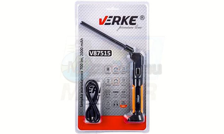 Led dílenská lampa 700Lm 200mAh Verke MIZAR store