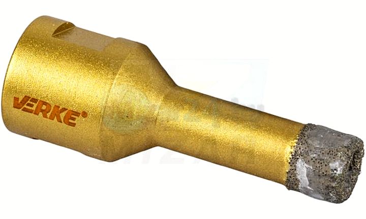 12mm děrovačka M14 na kameninu Diamantový vrták Verke MIZAR druhý život pro vaše stroje