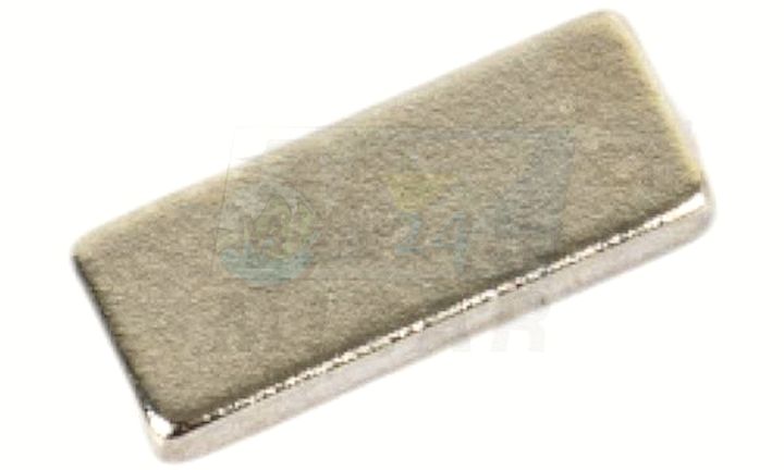 Neodymový tanierový magnet 10x4x1,5mm 10ks.