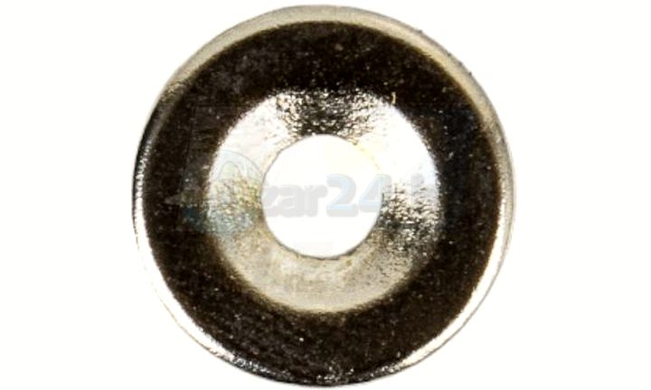 Cylindrický neodýmový magnet s otvorom 14x3mm, 10 ks.