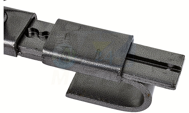 Zamykací tyč pro chladírenský kontejner, uhlíková ocel, 210/420 mm, 3 klíče, obchod MIZAR, druhý život pro vaše stroje