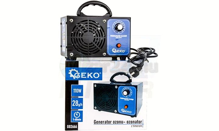 Generátor ozónu s časovačom GEKO 28000mg/h