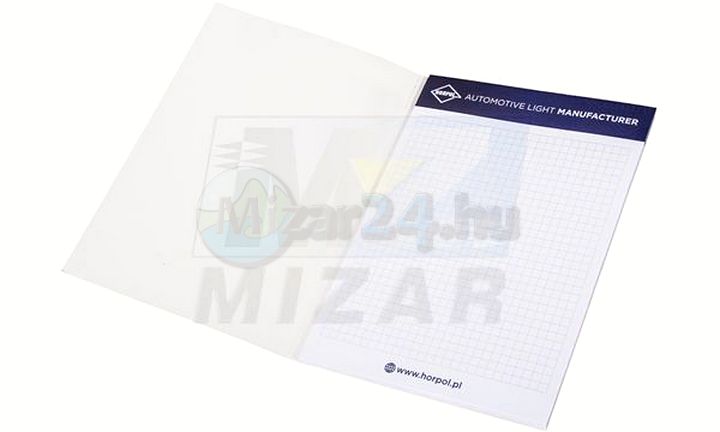 Horpol čtvercový zápisník s perem