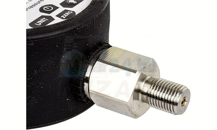 Rozsah digitálního tlakoměru 0-700bar průměr 80mm závit 1/4 palce BSP IP 65