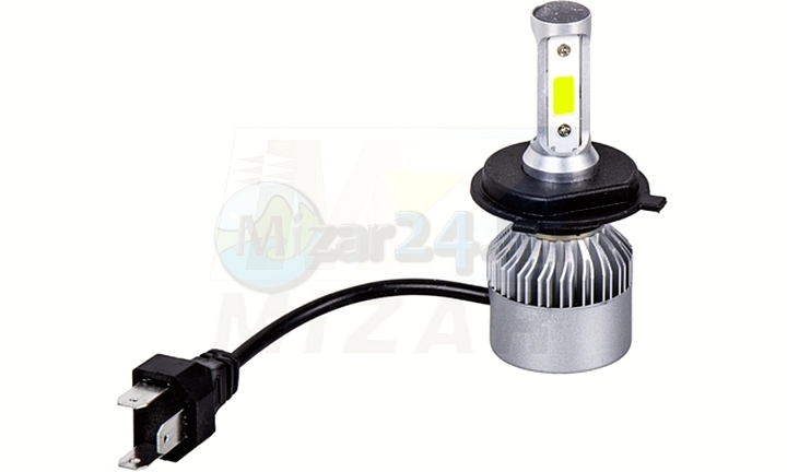 H4 LED žiarovky 12V 40W COB 6500K biele M-Tech 2 ks.